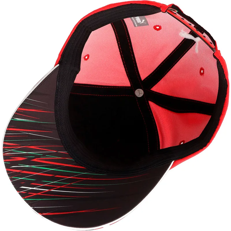kasketter-buet-sort-snapback-sf-team-fra-ferrari-formula-1-af-puma kasketter-buet-sort-snapback-sf-team-fra-ferrari-formula-1-af-puma