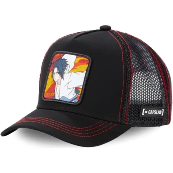 kasket-trucker-sort-sasuke-uchiha-fir2-naruto-fra-capslab
