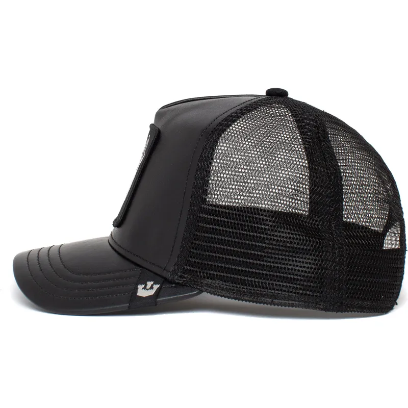 kasketter-buet-sort-snapback-the-farm-af-goorin-bros