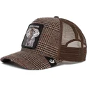 kasketter-buet-brun-snapback-the-farm-af-goorin-bros