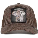 kasketter-buet-brun-snapback-the-farm-af-goorin-bros