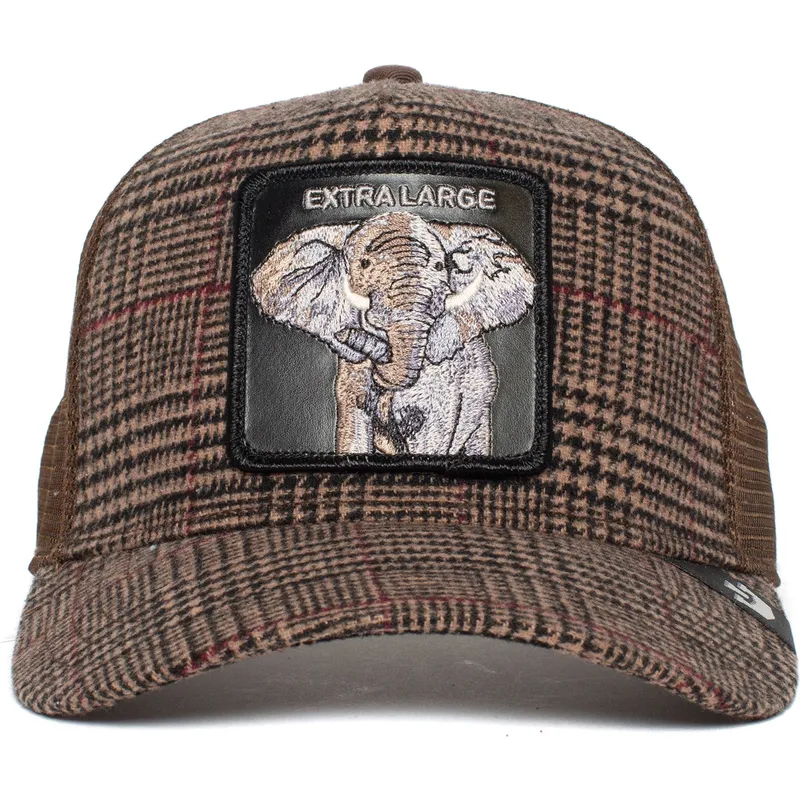 kasketter-buet-brun-snapback-the-farm-af-goorin-bros