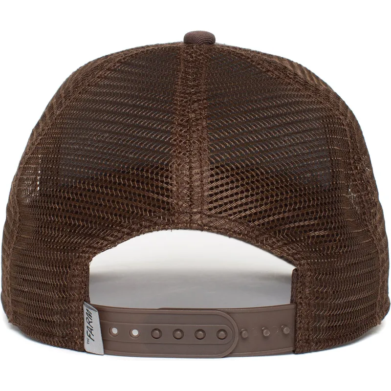 kasketter-buet-brun-snapback-the-farm-af-goorin-bros