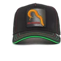 sort-og-gron-centipede-trucker-kasket-one-hundred-bug-blaster-the-farm-fra-goorin-bros