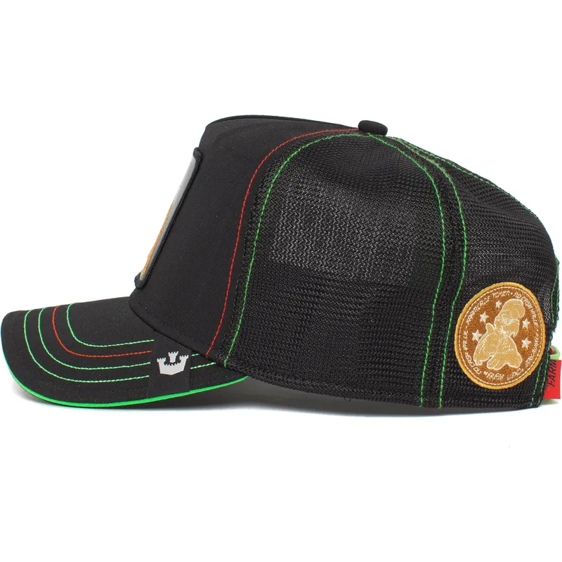 kasketter-buet-sort-snapback-the-farm-af-goorin-bros