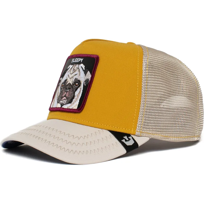 kasketter-buet-gul-snapback-the-farm-af-goorin-bros