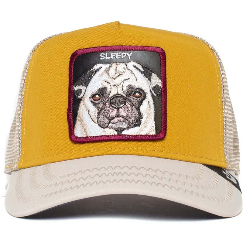 kasketter-buet-gul-snapback-the-farm-af-goorin-bros