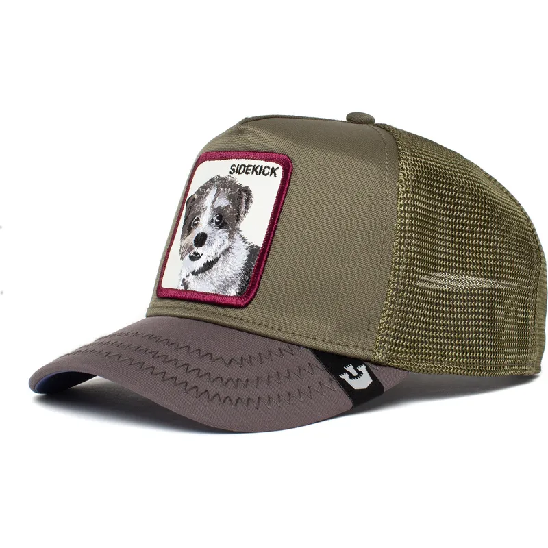 kasketter-buet-gron-snapback-the-farm-af-goorin-bros