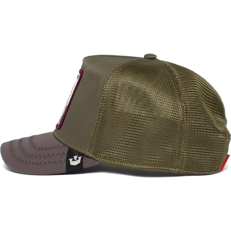 kasketter-buet-gron-snapback-the-farm-af-goorin-bros