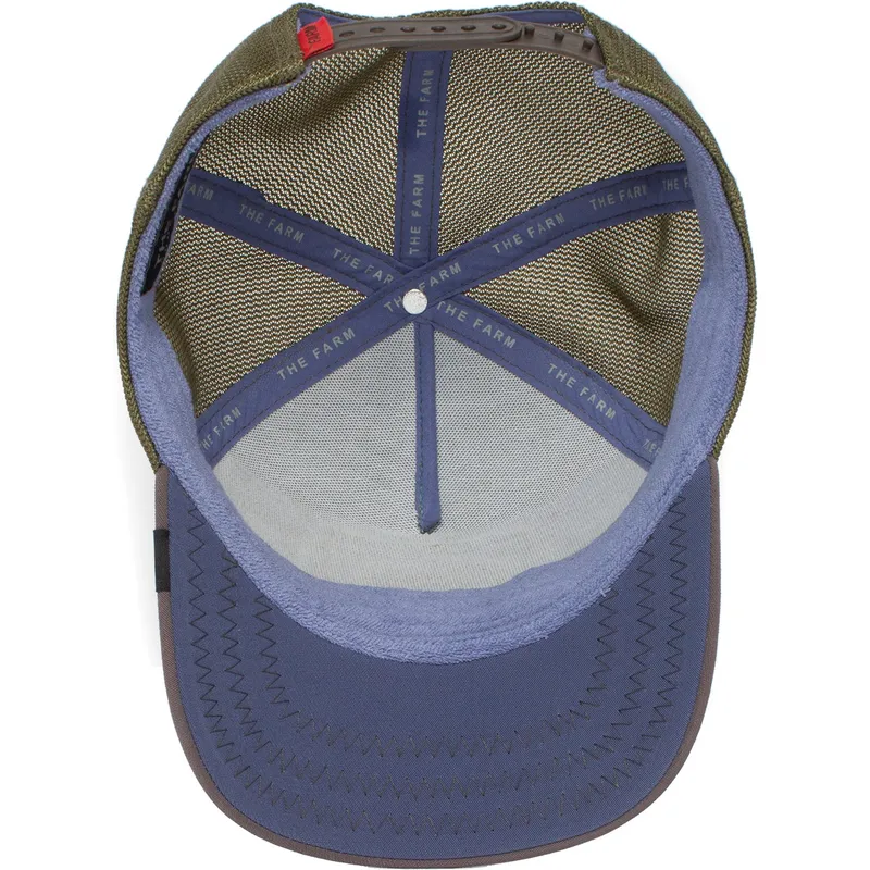 kasketter-buet-gron-snapback-the-farm-af-goorin-bros