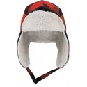 gorro-rod-og-sort-sherpa-boffel-buffalo-fluffalo-the-farm-fra-goorin-bros