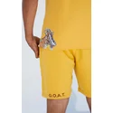 kortaermet-gul-t-shirt-med-ged-goat-goatee-the-farm-fra-goorin-bros