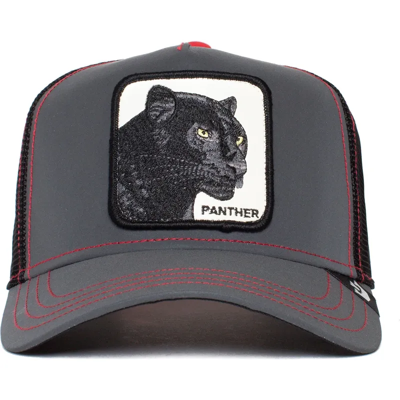 trucker-kasket-sort-panter-black-panther-reflective-the-farm-fra-goorin-bros