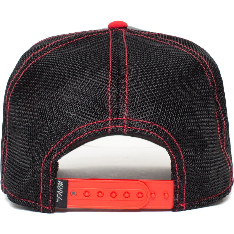 trucker-kasket-sort-panter-black-panther-reflective-the-farm-fra-goorin-bros