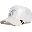 gorra-trucker-hvid-ulv-lone-wolf-big-white-patent-leather-the-farm-fra-goorin-bros