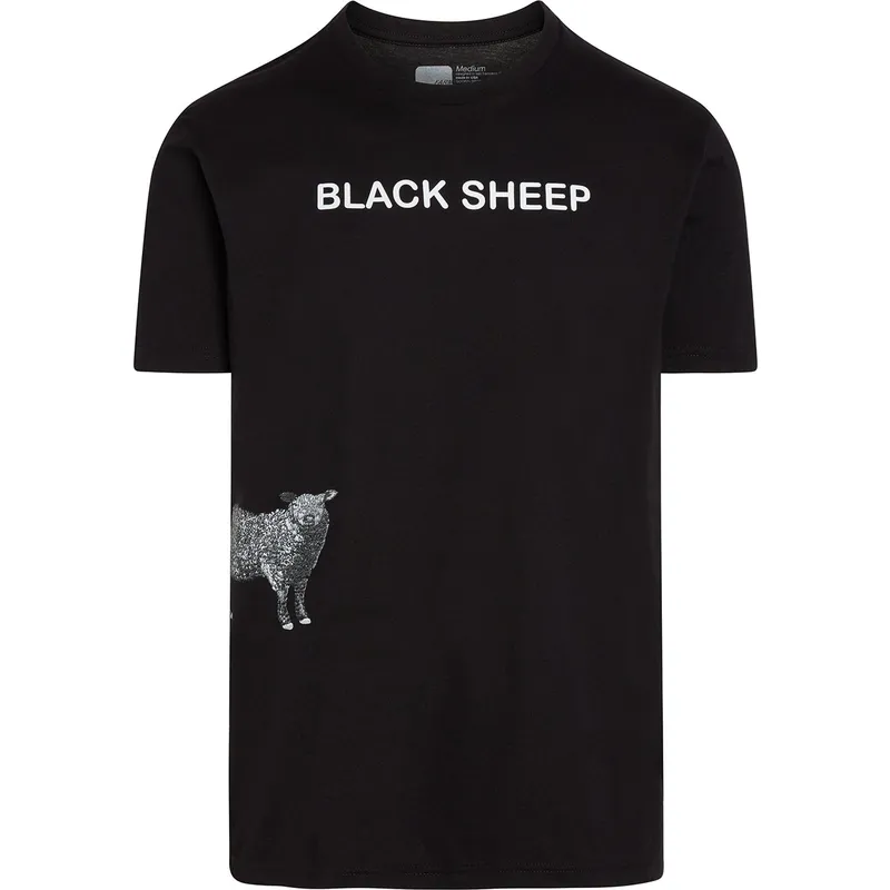 t-shirt-kort-aerme-gra-fra-manga-corta-gris-oveja-black-sheep-baaah-to-the-bone-the-farm-the-farm-af-goorin-bros