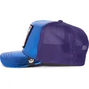 kasketter-buet-bla-snapback-pez-luchador-fra-siam-fighter-blue-light-metallic-the-farm-the-farm-af-goorin-bros