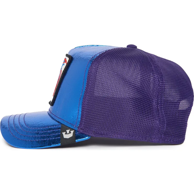 kasketter-buet-bla-snapback-pez-luchador-fra-siam-fighter-blue-light-metallic-the-farm-the-farm-af-goorin-bros kasketter-buet-bla-snapback-pez-luchador-fra-siam-fighter-blue-light-metallic-the-farm-the-farm-af-goorin-bros
