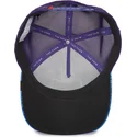 kasketter-buet-bla-snapback-pez-luchador-fra-siam-fighter-blue-light-metallic-the-farm-the-farm-af-goorin-bros