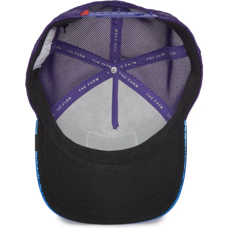 kasketter-buet-bla-snapback-pez-luchador-fra-siam-fighter-blue-light-metallic-the-farm-the-farm-af-goorin-bros kasketter-buet-bla-snapback-pez-luchador-fra-siam-fighter-blue-light-metallic-the-farm-the-farm-af-goorin-bros