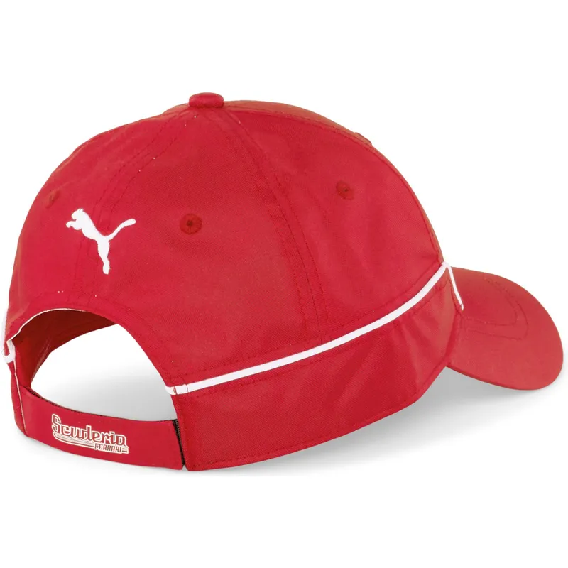kasketter-buet-rod-justerbar-rem-sptwr-race-b-fra-ferrari-formula-1-af-puma