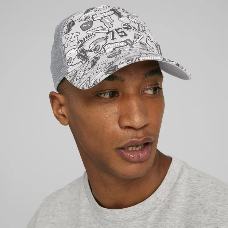 kasketter-buet-gra-snapback-af-puma kasketter-buet-gra-snapback-af-puma