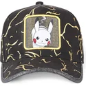 kasketter-buet-sort-justerbar-rem-pikachu-pokemon-af-capslab