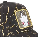 kasketter-buet-sort-justerbar-rem-pikachu-pokemon-af-capslab