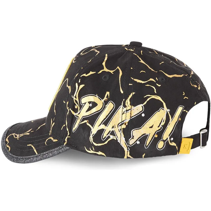 kasketter-buet-sort-justerbar-rem-pikachu-pokemon-af-capslab
