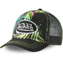 von-dutch-sort-og-gron-ahig-aop-trucker-kasket
