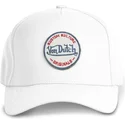 hvid-buet-snapback-kasket-kustom-kulture-col-whi1-fra-von-dutch