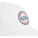 hvid-buet-snapback-kasket-kustom-kulture-col-whi1-fra-von-dutch