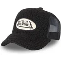 von-dutch-sort-trucker-kasket-i-lammeuld-fur1