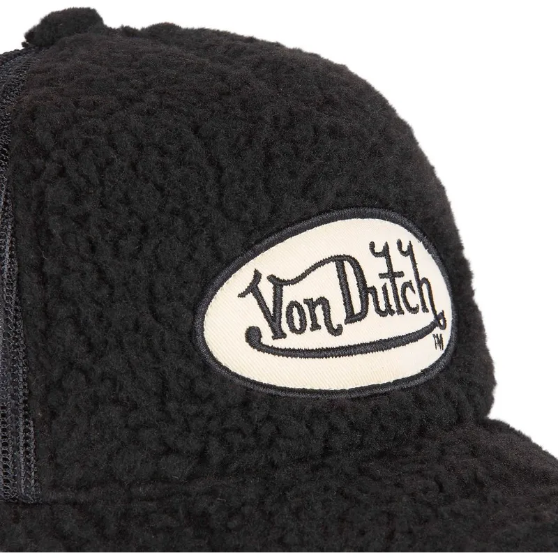 von-dutch-sort-trucker-kasket-i-lammeuld-fur1