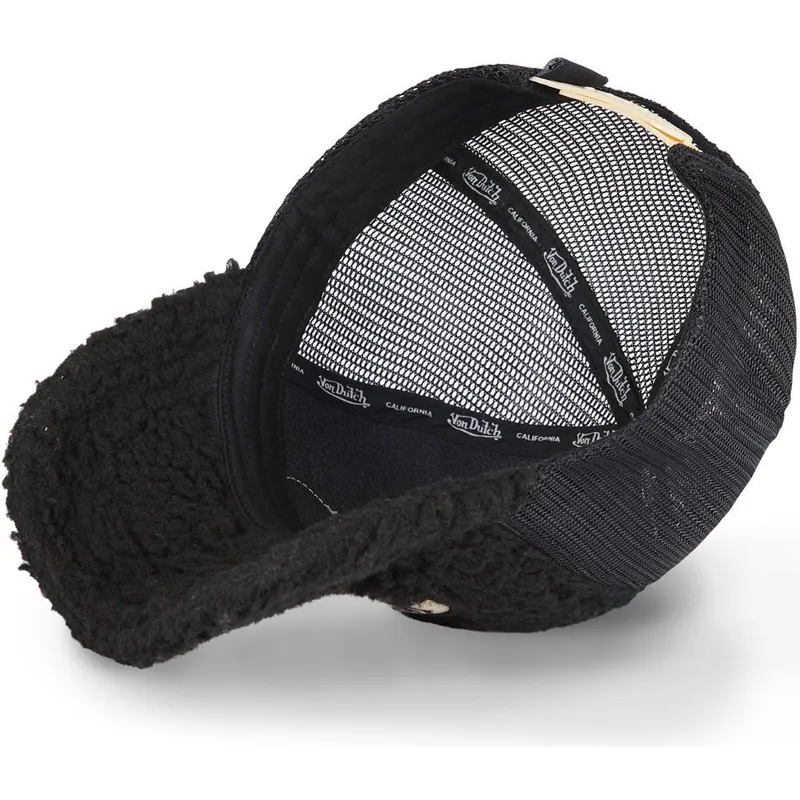 von-dutch-sort-trucker-kasket-i-lammeuld-fur1