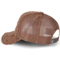 kasketter-buet-brun-snapback-fra-borreguillo-fur2-af-von-dutch