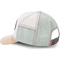hvid-og-beige-buet-kasket-snapback-kys-fra-von-dutch