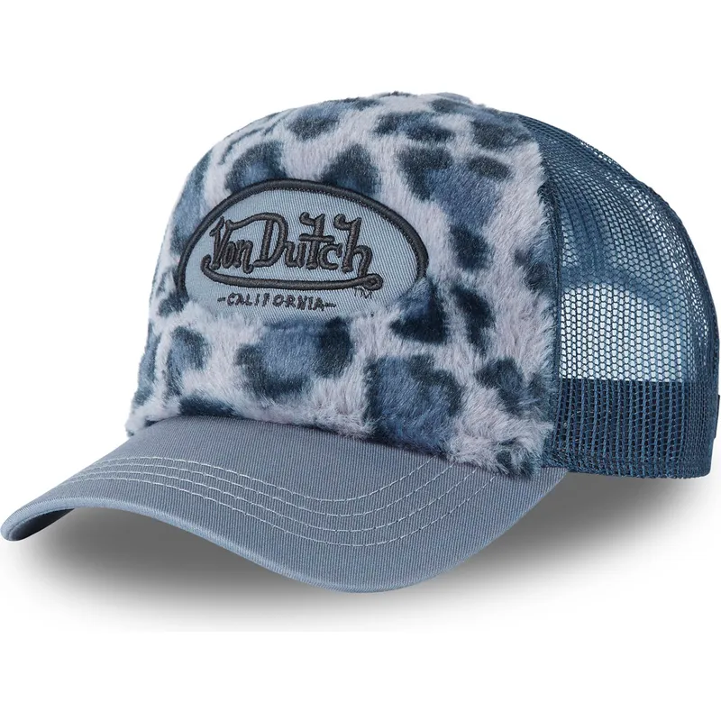 kasketter-buet-bla-snapback-af-von-dutch