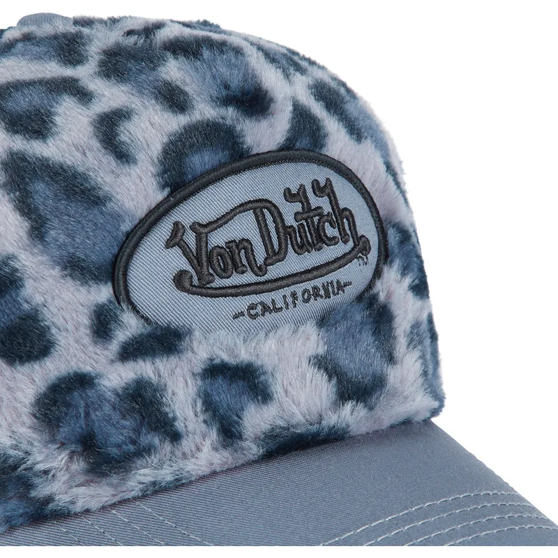 kasketter-buet-bla-snapback-af-von-dutch
