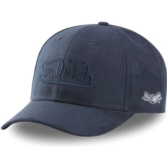 marinebla-buet-kasket-snapback-suedine1-fra-von-dutch