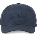 marinebla-buet-kasket-snapback-suedine1-fra-von-dutch