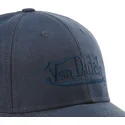 marinebla-buet-kasket-snapback-suedine1-fra-von-dutch