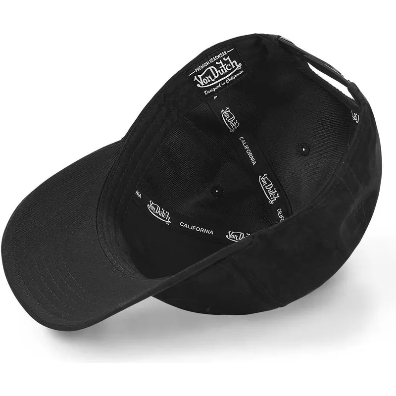 buet-sort-snapback-kasket-suedine4-fra-von-dutch