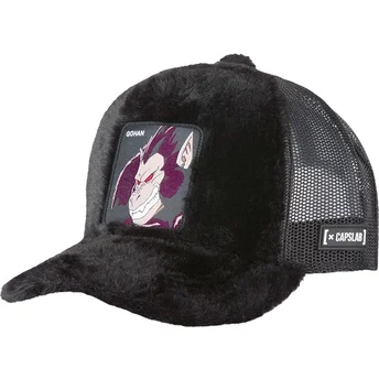 sort-trucker-kasket-med-fareskind-son-gohan-great-ape-fur1-ooz1-dragon-ball-fra-capslab