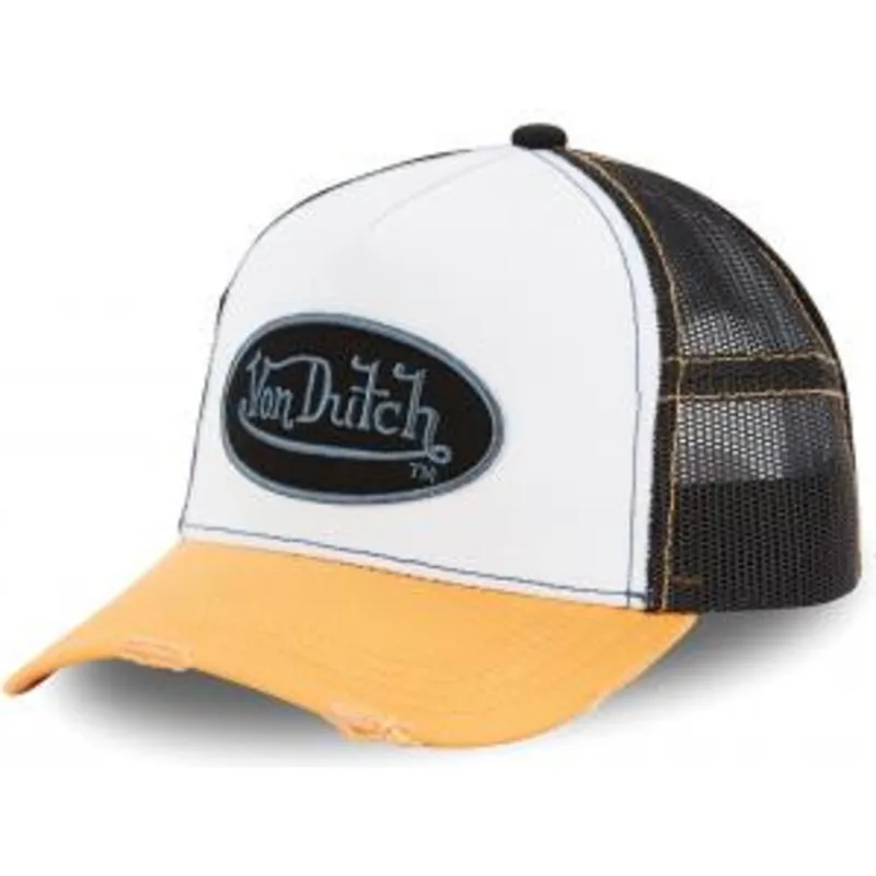 kasketter-buet-hvid-snapback-af-von-dutch