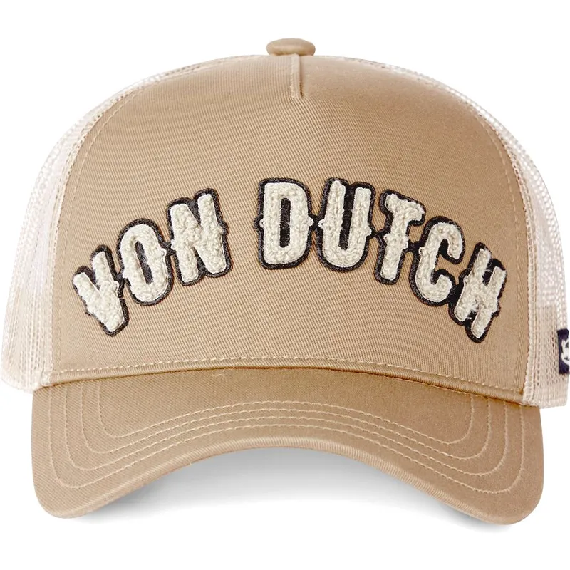brun-trucker-kasket-buckl-m-fra-von-dutch