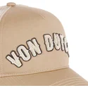 brun-trucker-kasket-buckl-m-fra-von-dutch
