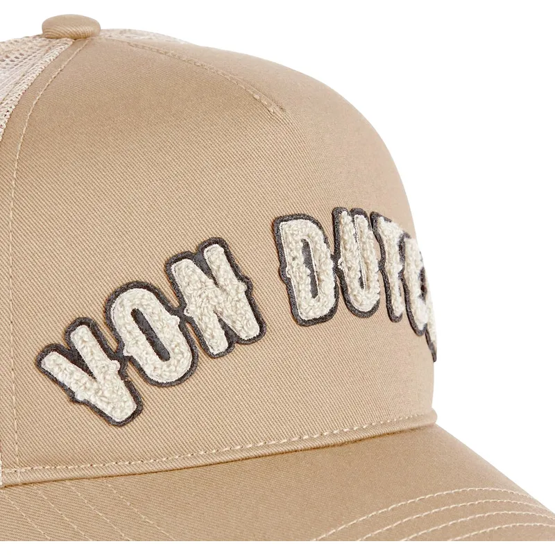 brun-trucker-kasket-buckl-m-fra-von-dutch
