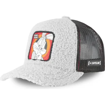kasketter-buet-gra-snapback-bugs-bunny-looney-tunes-af-capslab