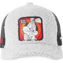 kasketter-buet-gra-snapback-bugs-bunny-looney-tunes-af-capslab